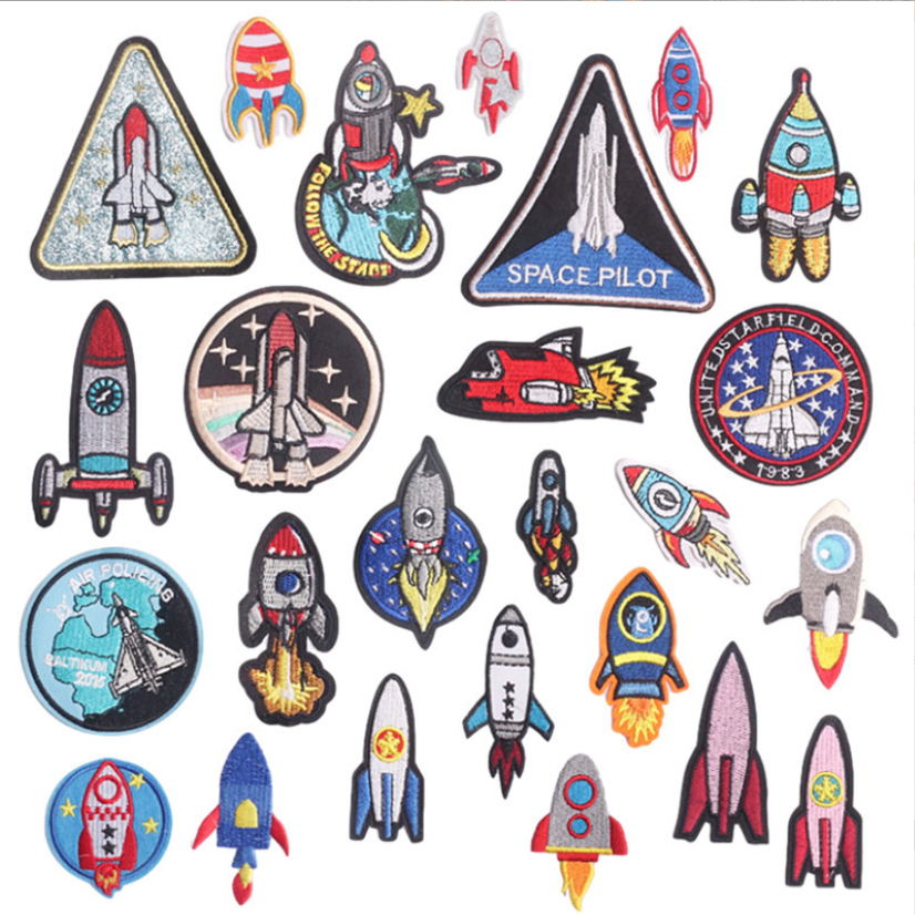 Phone Accessories Pictures - 10 Stück beliebte Abzeichen, Stickerei-Patches, bestickte
