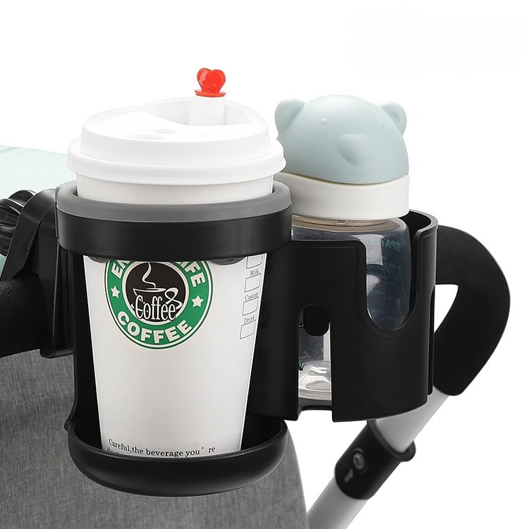 Phone Accessories Baby - Baby-Kinderwagen-Getränkehalter 2-in-1, verstellbarer Halter für Milchflaschen,