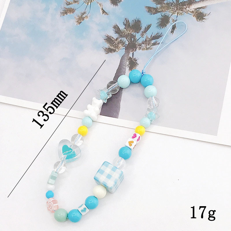 Phone Accessories Pictures - Neue Niedliche Schmetterling-Handykette mit Perlen und