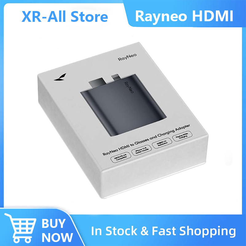 Hdmi Phone Adapter - RayNeo HDMI-Adapter für iPhone-Beleuchtung, HDMI-Geräte, eingebauter