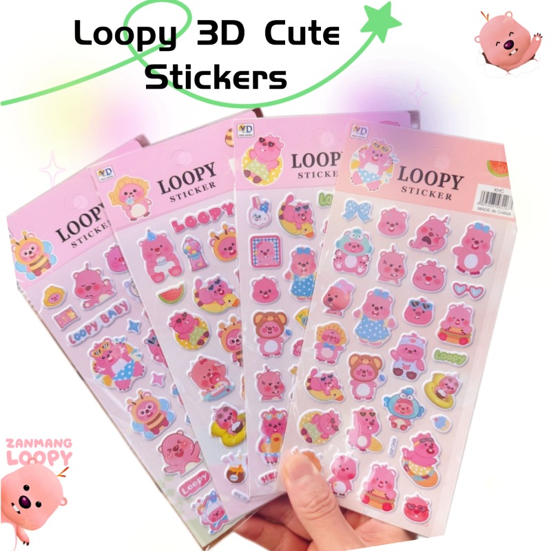 Phone Accessories Diy - Neue Pororo Anime Niedliche Loopy 3D