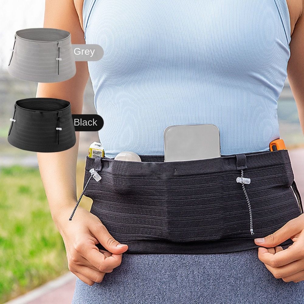 Phone Accessories For Running - Laufgürtel, unsichtbare Hüfttasche, schlanke, große Marathon-Lauftasche,