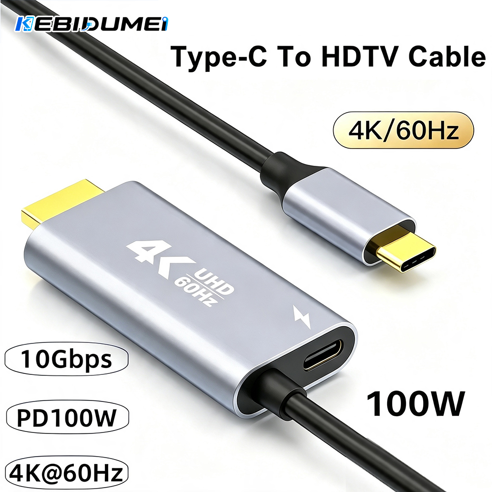 Hdmi Phone Adapter - KEBIDUMEI Typ C zu HDMI-kompatibles Kabel
