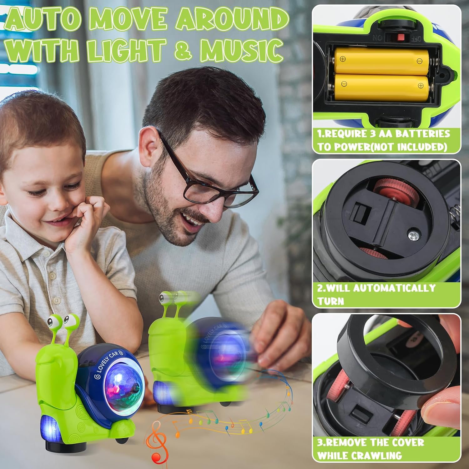 Kriechende Schnecken-Baby-Spie – Phone Accessories Baby Bewertung und Preis