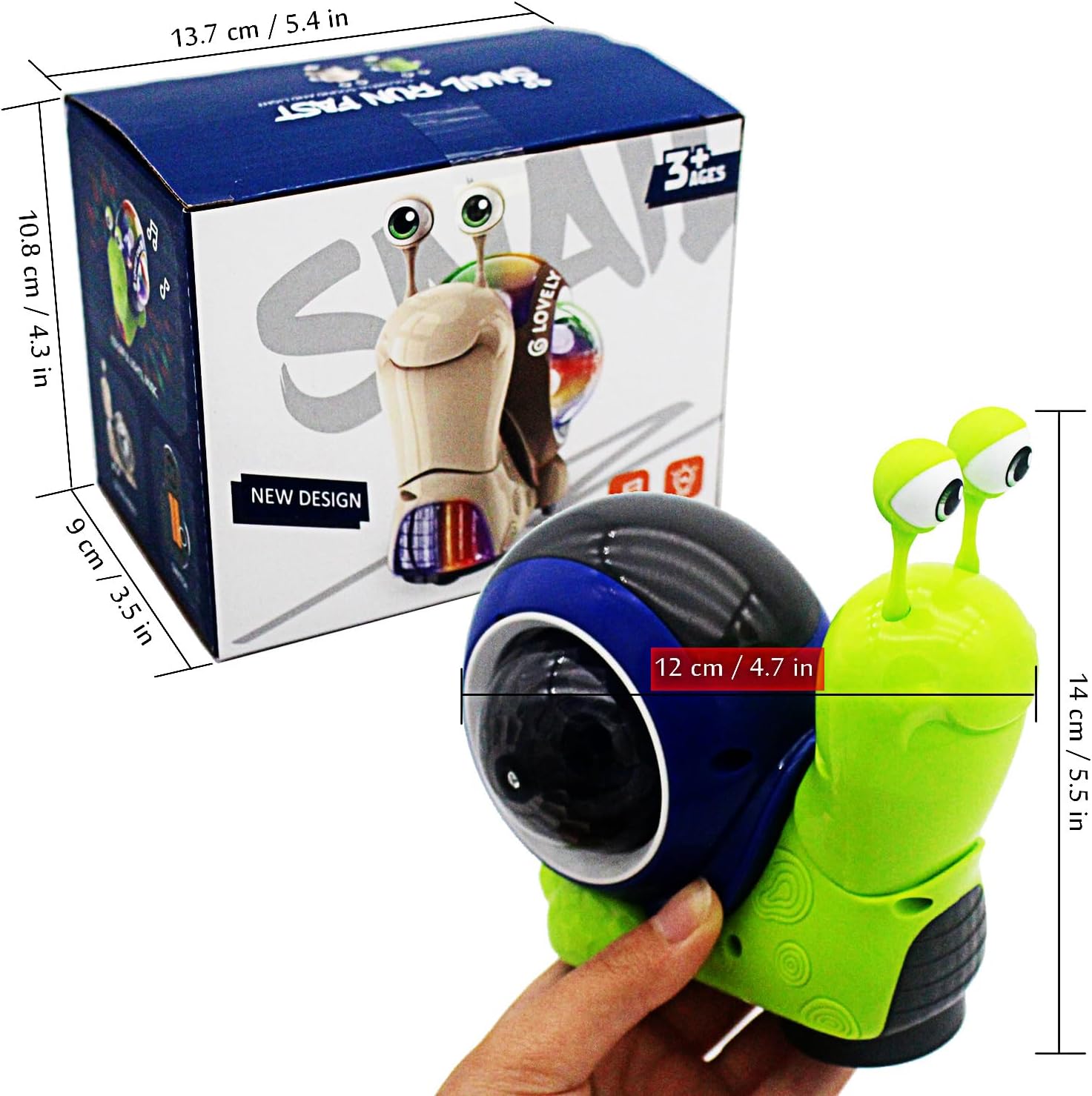 Kriechende Schnecken-Baby-Spie – Phone Accessories Baby Bewertung und Preis
