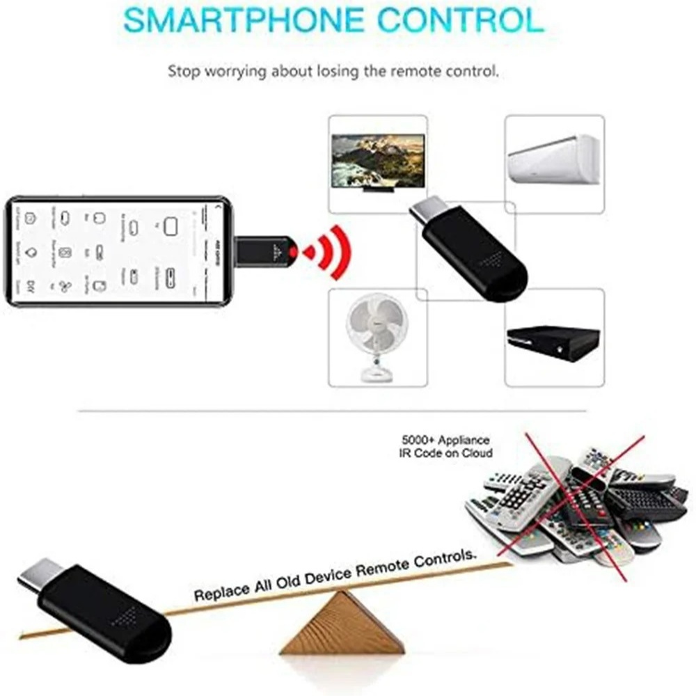 Typ-C-Telefon-Infrarot-Fernbed – Phone Accessories App Bewertung und Preis