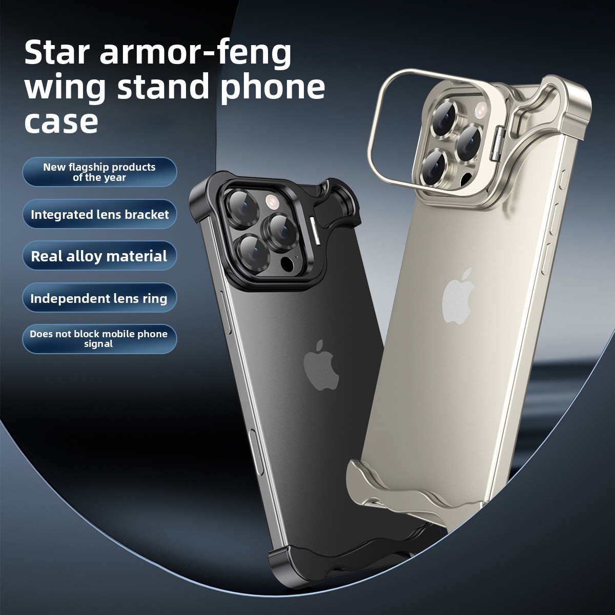 Rahmenloser Stoßstangen-Linsen – Phone Accessories Case Bewertung und Preis