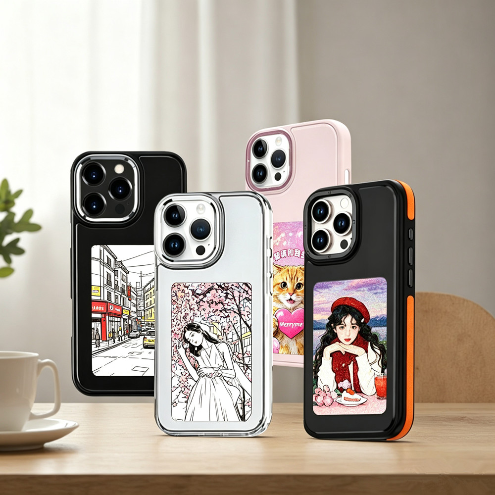 DIY E-Ink-Bildschirm-Telefonhü – Phone Accessories Case Bewertung und Preis