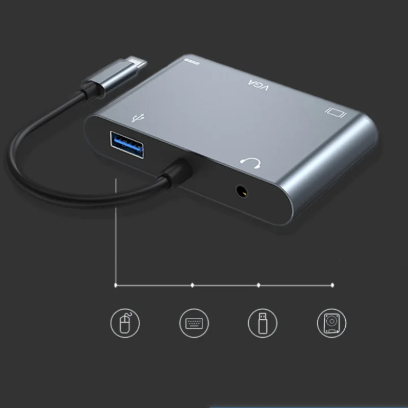 USB C Hub Multiport Adapter, 5 – Hdmi Phone Adapter Bewertung und Preis