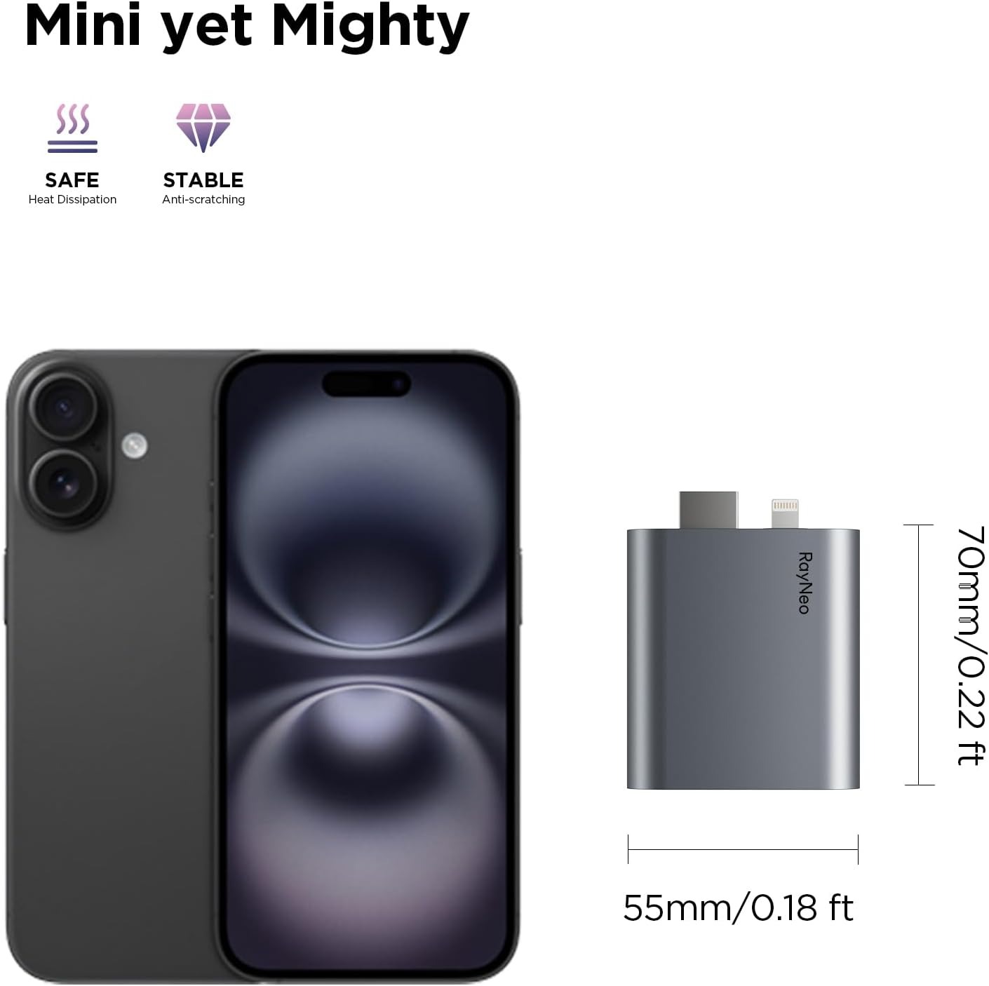 RayNeo HDMI-Adapter für iPhone – Hdmi Phone Adapter Bewertung und Preis